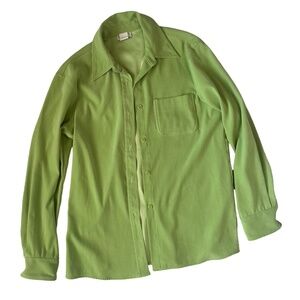 Made in USA - Lime Green Button up